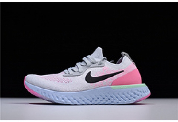 NIKE EPIC REACT FLYKNIT PURE PLATINUM womens AQ0067-007 
